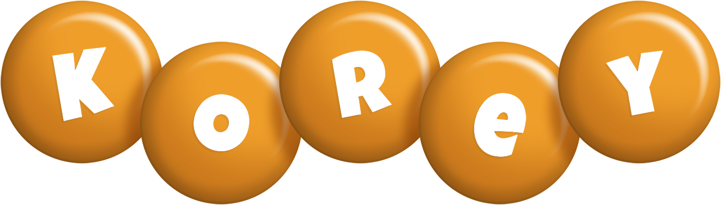 Korey candy-orange logo
