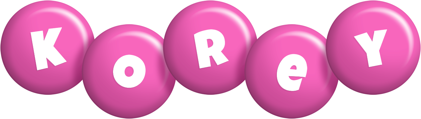 Korey candy-pink logo