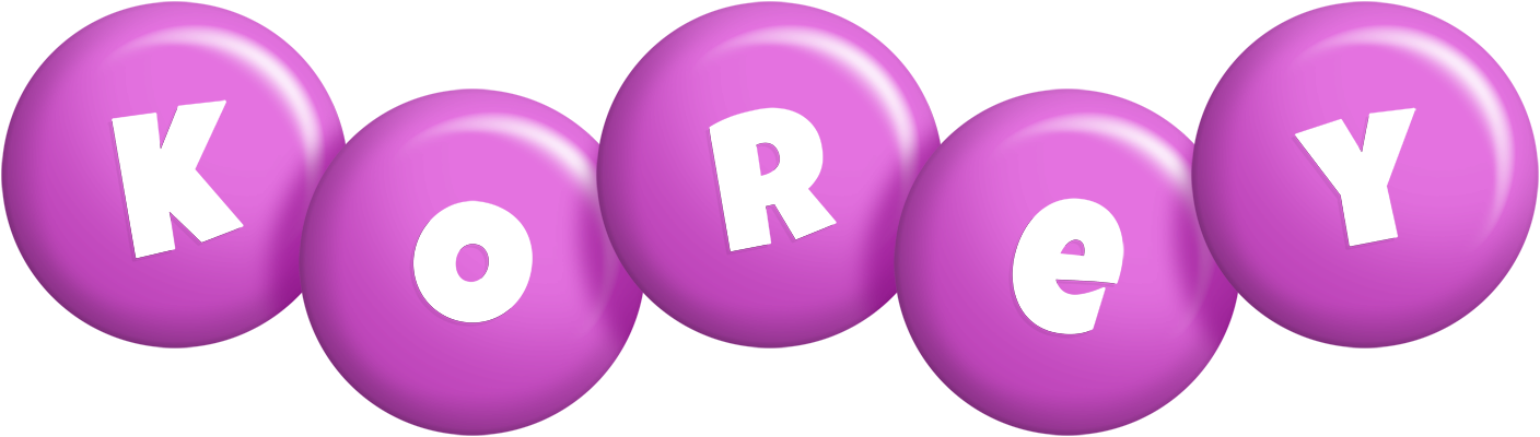 Korey candy-purple logo
