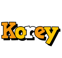 Korey cartoon logo