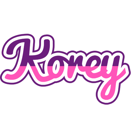 Korey cheerful logo