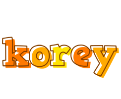 Korey desert logo