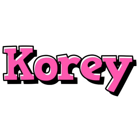 Korey girlish logo