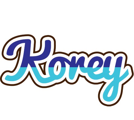 Korey raining logo