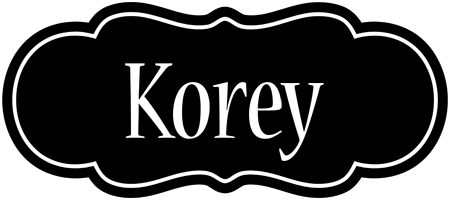 Korey welcome logo