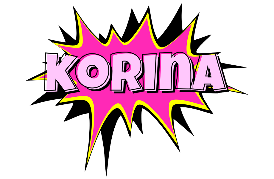 Korina badabing logo