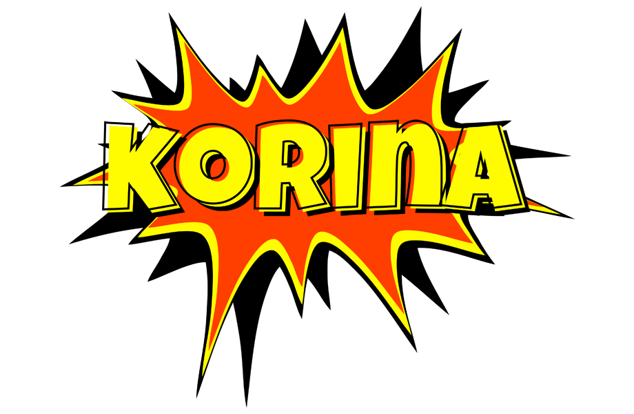 Korina bazinga logo