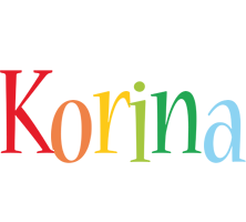 Korina birthday logo