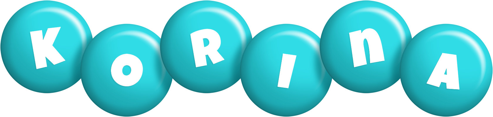 Korina candy-azur logo