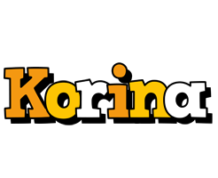 Korina cartoon logo