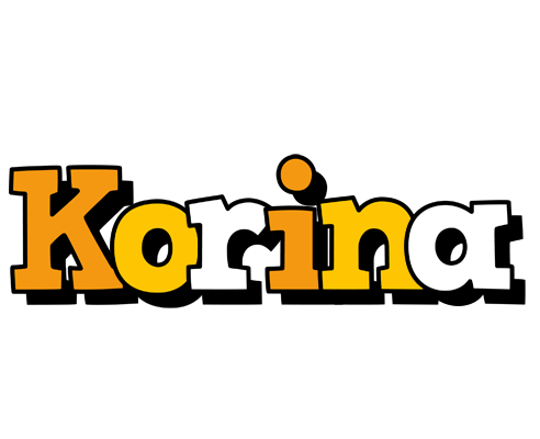Korina cartoon logo