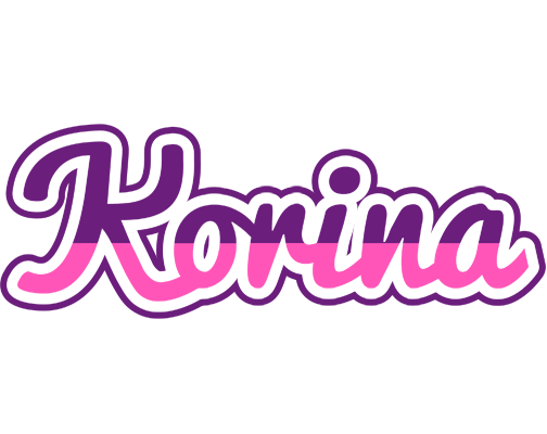 Korina cheerful logo