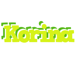 Korina citrus logo