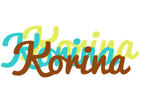 Korina cupcake logo