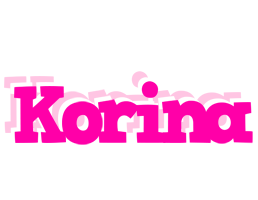 Korina dancing logo