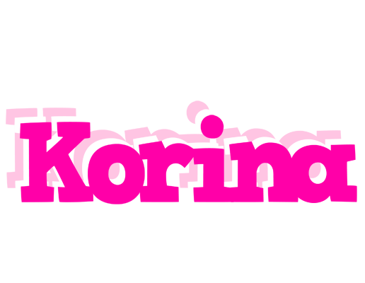 Korina dancing logo