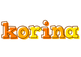 Korina desert logo