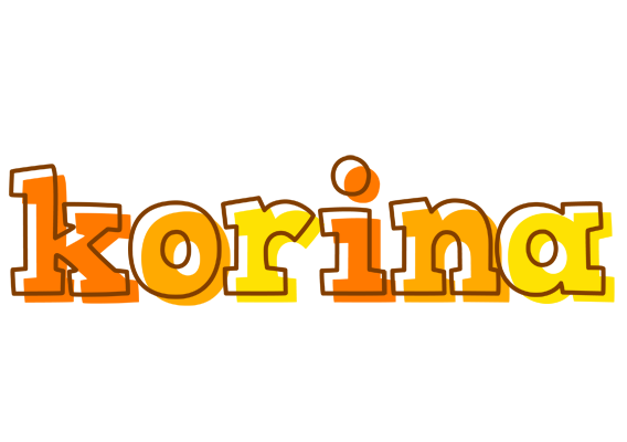 Korina desert logo