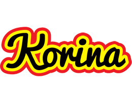 Korina flaming logo