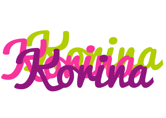 Korina flowers logo