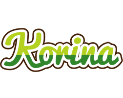 Korina golfing logo