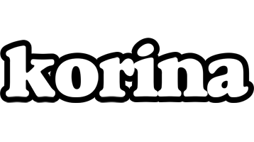 Korina panda logo