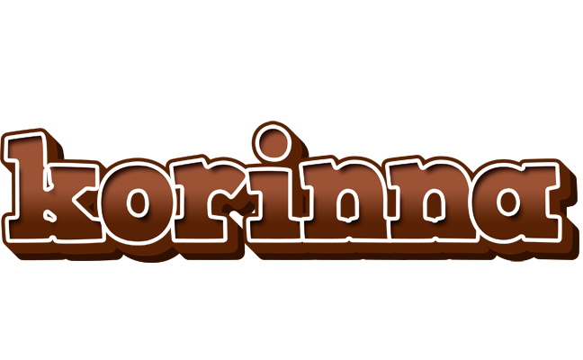 Korinna brownie logo
