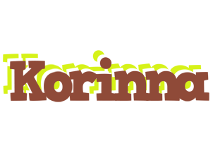 Korinna caffeebar logo