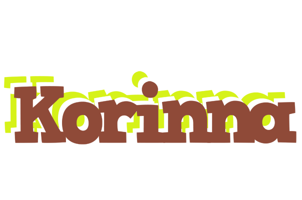 Korinna caffeebar logo