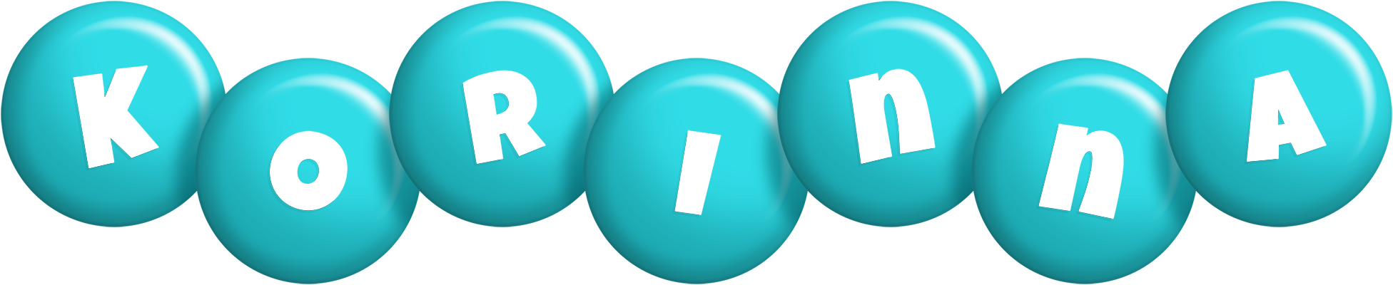 Korinna candy-azur logo