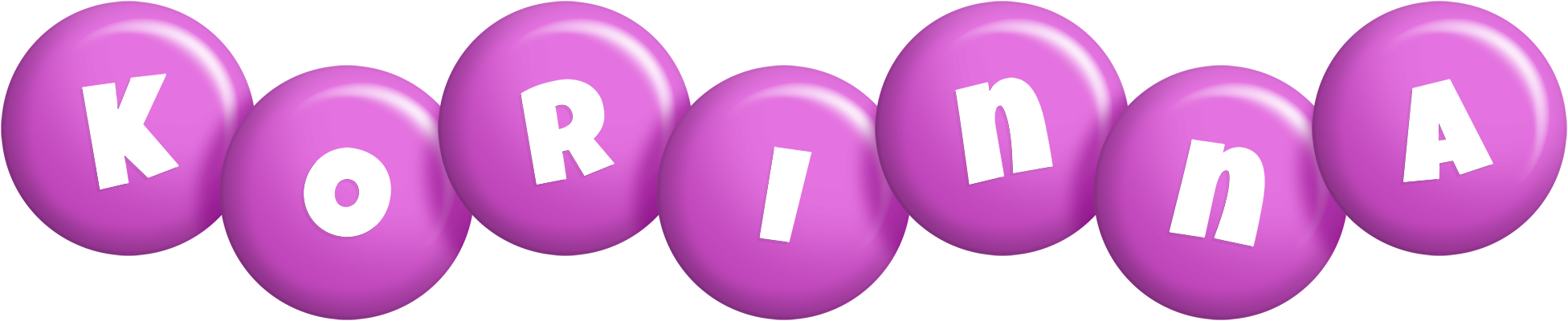 Korinna candy-purple logo