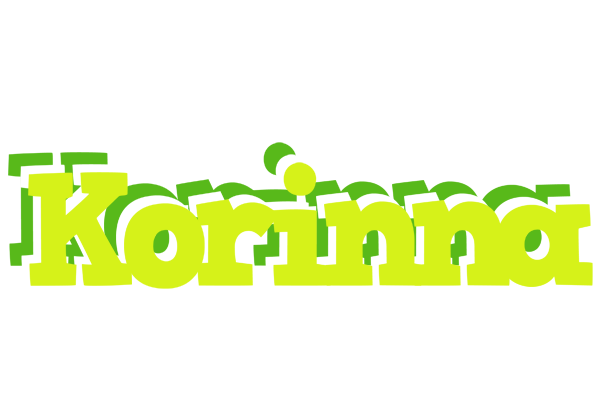 Korinna citrus logo