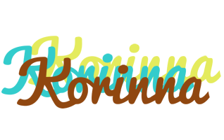 Korinna cupcake logo