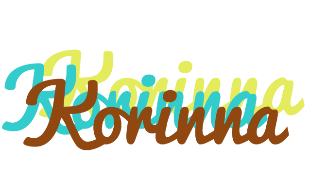 Korinna cupcake logo
