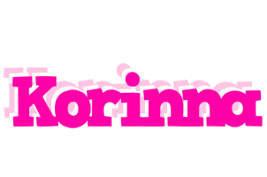 Korinna dancing logo