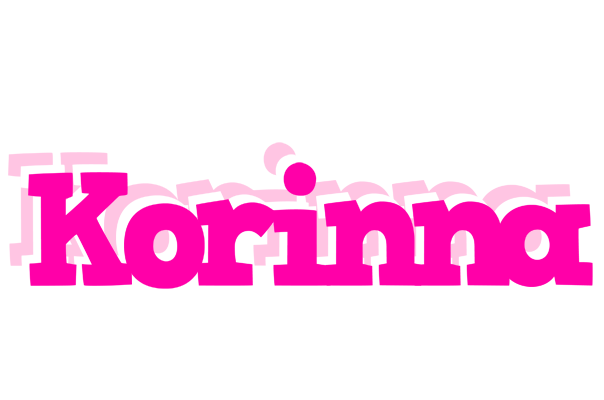 Korinna dancing logo