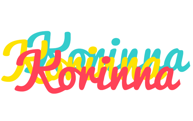 Korinna disco logo