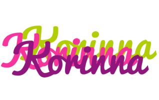 Korinna flowers logo