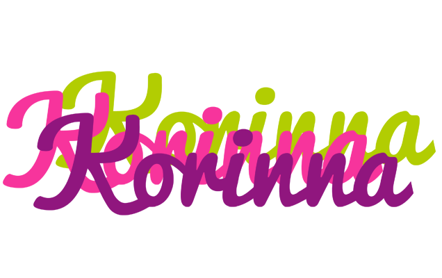 Korinna flowers logo
