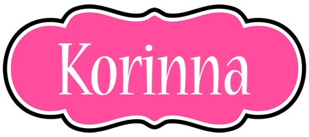 Korinna invitation logo