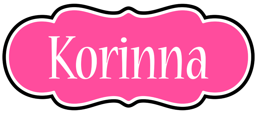 Korinna invitation logo