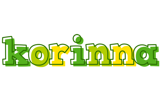 Korinna juice logo