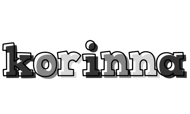 Korinna night logo