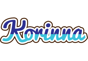 Korinna raining logo