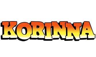 Korinna sunset logo