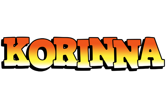 Korinna sunset logo