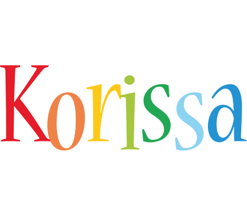 Korissa birthday logo