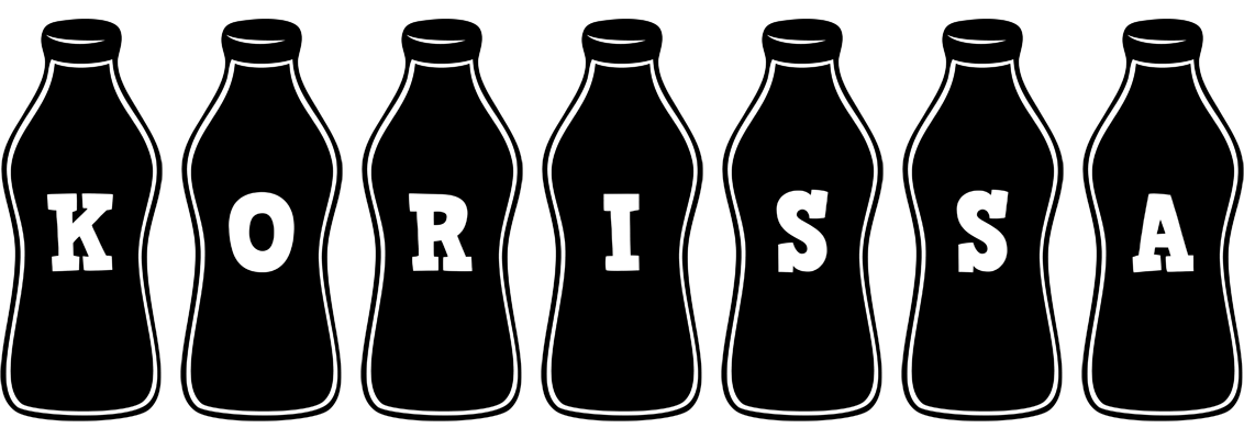 Korissa bottle logo