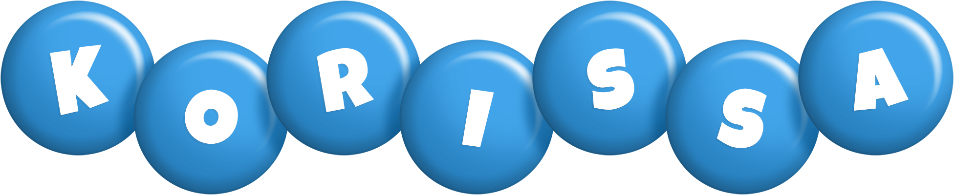 Korissa candy-blue logo