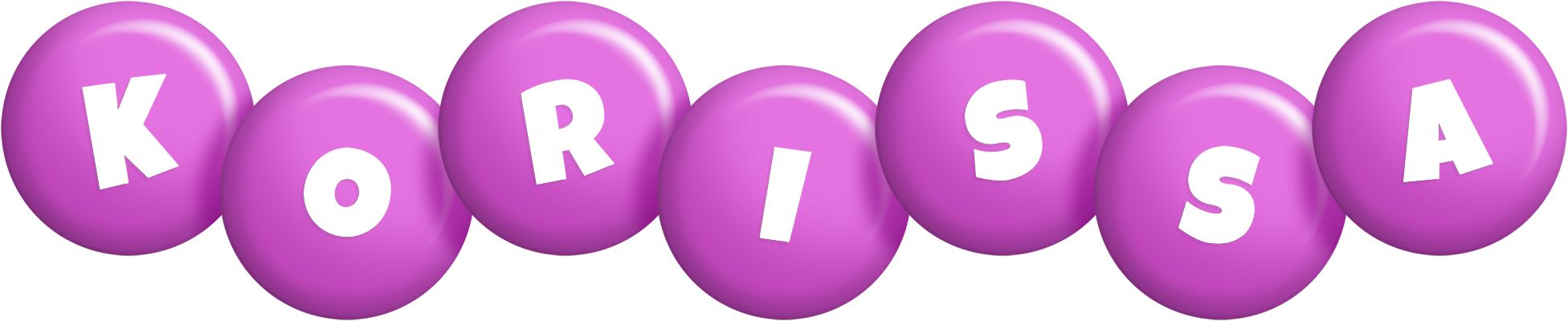Korissa candy-purple logo